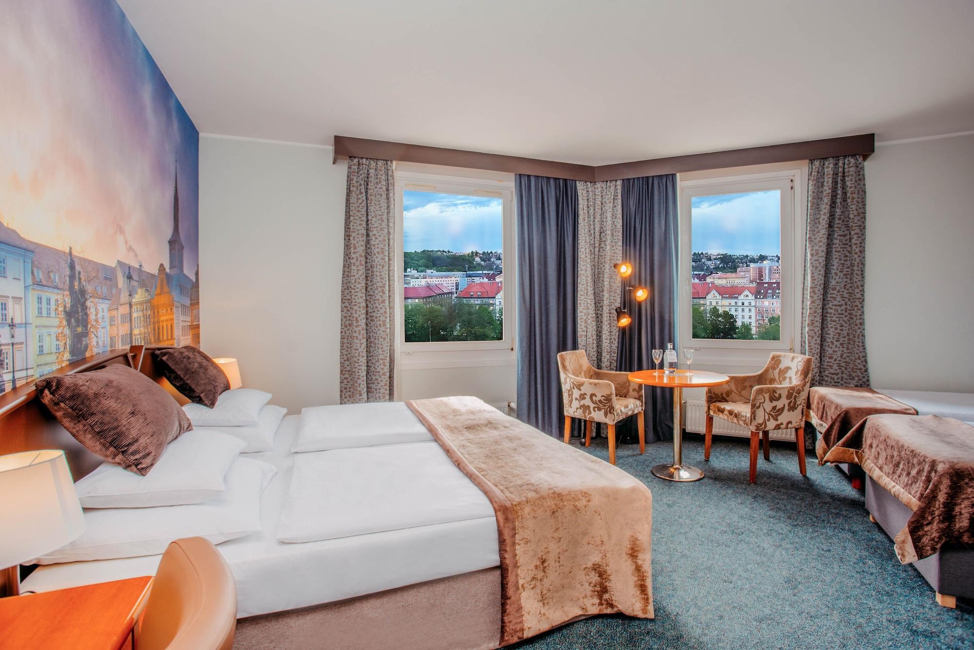 Plaza Prague Hotel - Czech Leading Hotels Bagian luar foto
