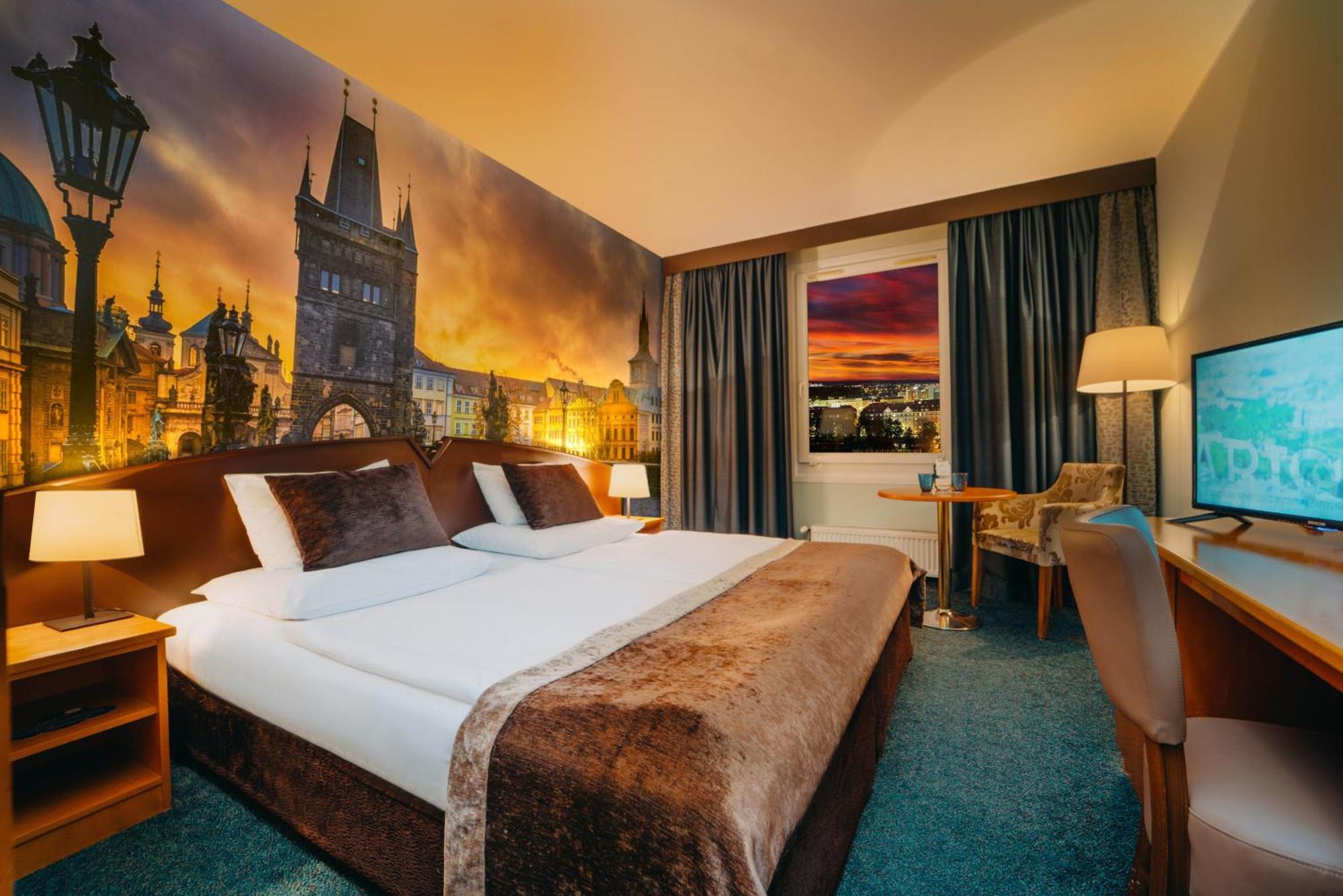Plaza Prague Hotel - Czech Leading Hotels Bagian luar foto